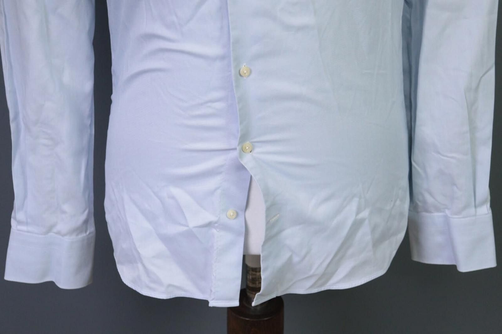Suitsupply SuitSupply Traveller Bloue Button Down Shirt Size 38 / 15 Size US M / EU 48-50 / 2 - 2 Thumbnail
