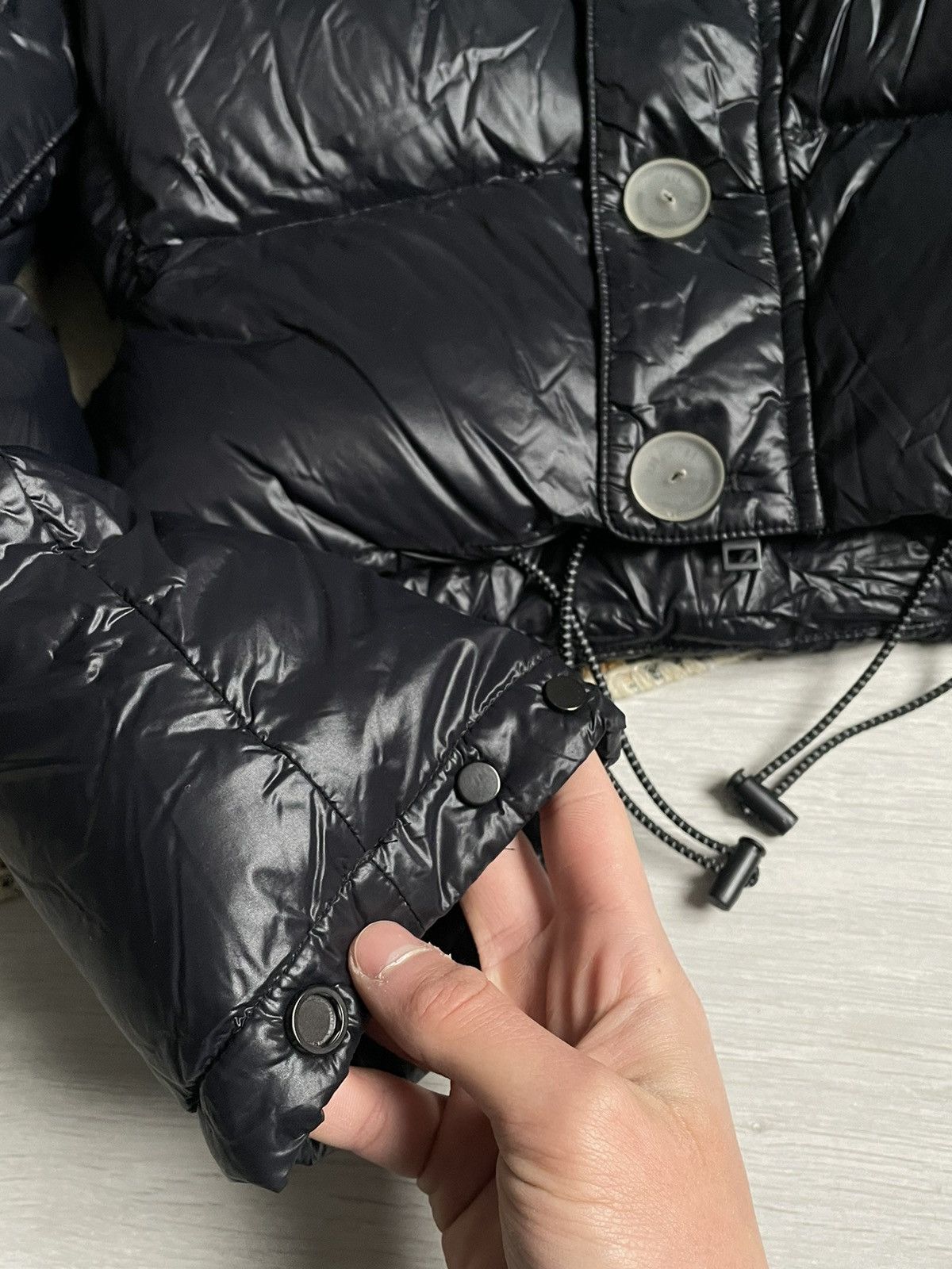 Designer × Unravel Project Unravel Project Ben Teverniti Cropped Down Jacket Size S / US 4 / IT 40 - 9 Thumbnail