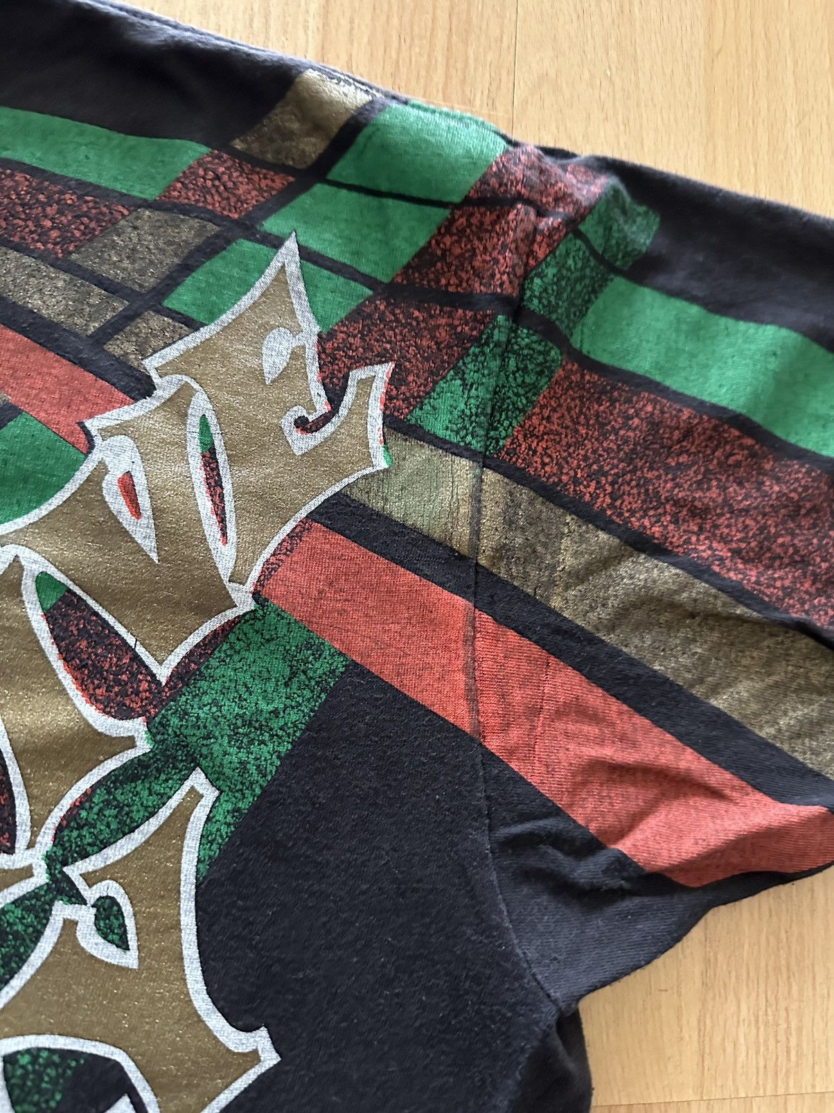 Rap Tees × Vintage Vintage 90s Kacy World Colours - Positive People Size US XL / EU 56 / 4 - 12 Thumbnail