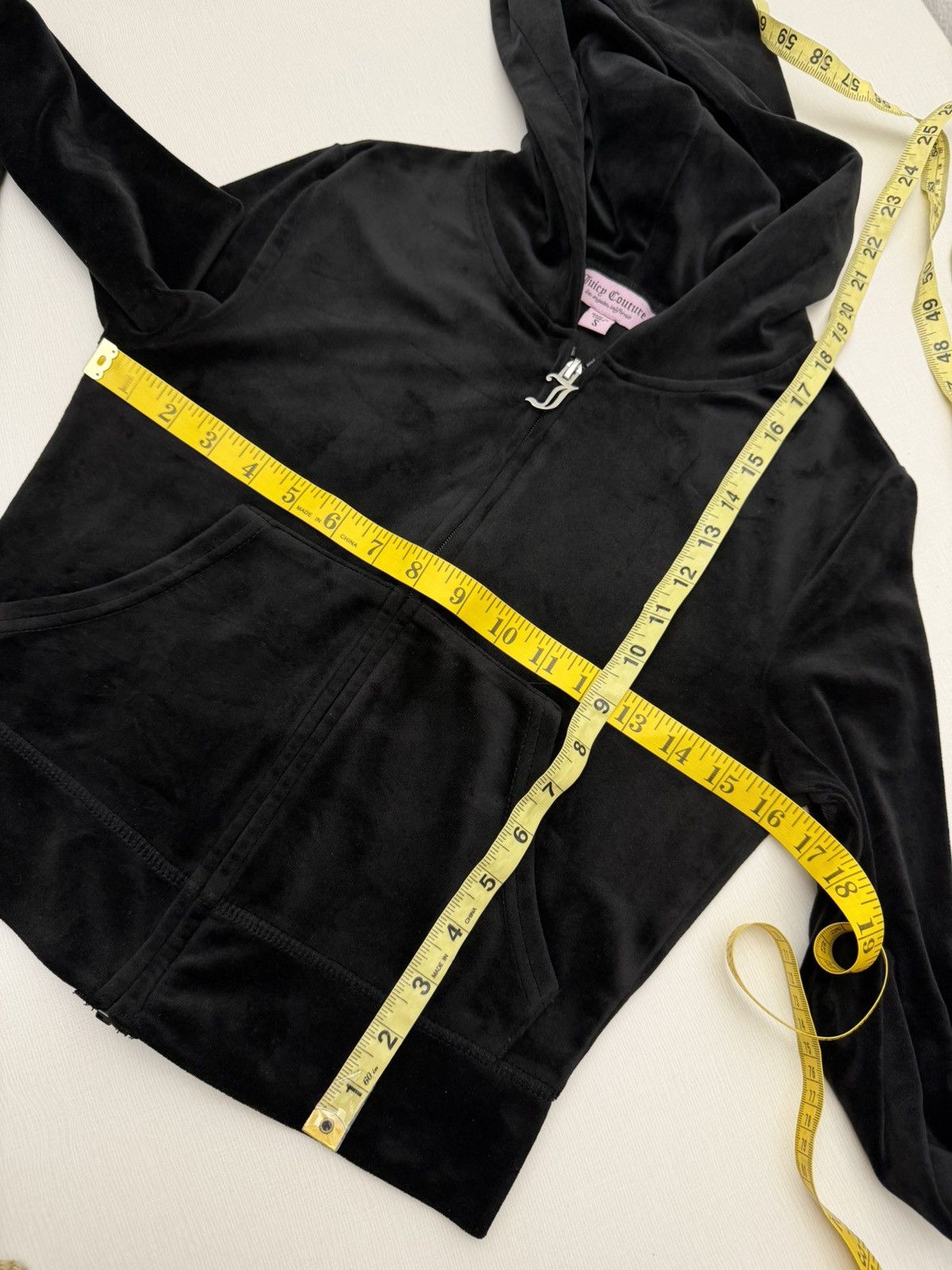 Juicy Couture Juicy Couture Y2K Bedazzled Velour Zip Up Hoodie Women’s S Size S / US 4 / IT 40 - 8 Thumbnail