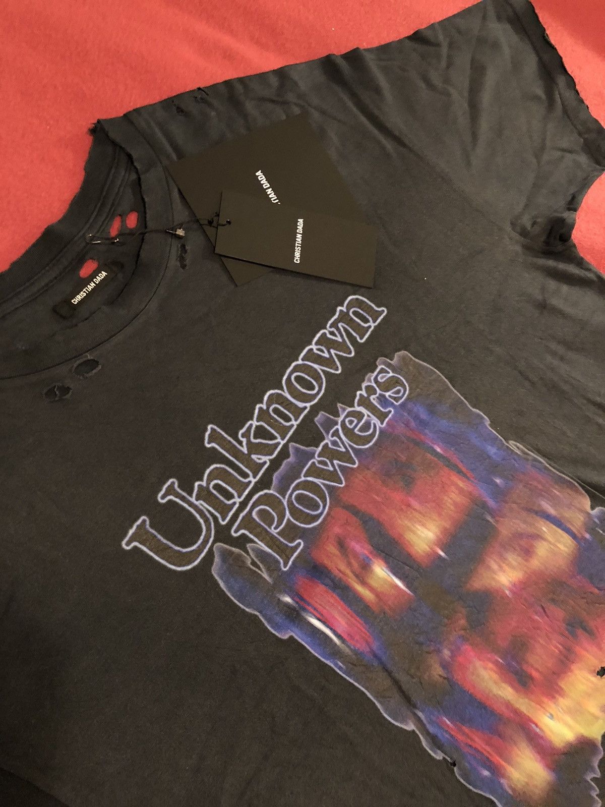 Christian Dada × Kappa Christian Dada x Kappa Vintage Dye Graphic Print T-shirt Size US L / EU 52-54 / 3 - 4 Thumbnail