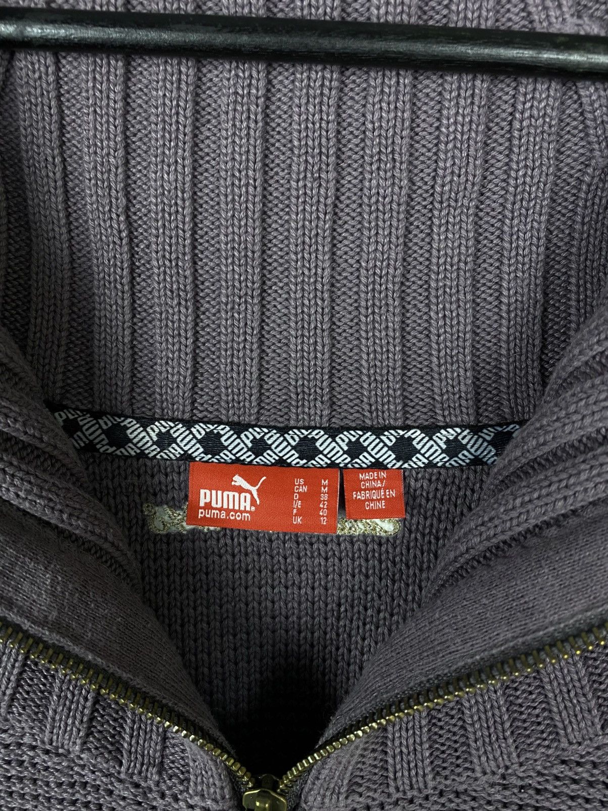 Puma Avant Garde Puma Knit Zip Sweater Japanese Style y2k Size M / US 6-8 / IT 42-44 - 7 Thumbnail