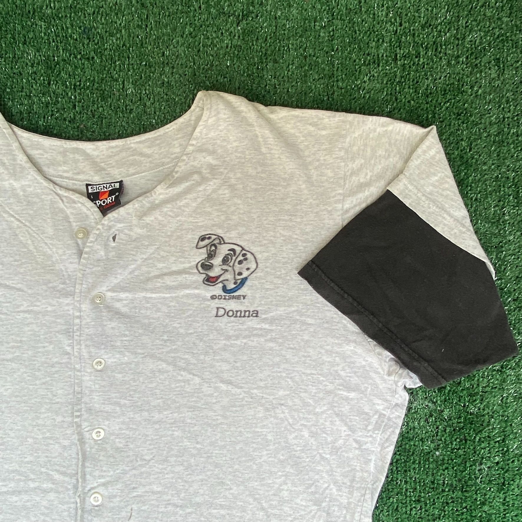 Disney Vintage 90s 101 Dalmatians Shirt Gray Disney Movie Dog Tee Size US XL / EU 56 / 4 - 2 Thumbnail