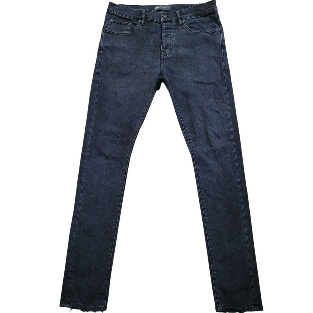 Purple Brand PURPLE BRAND STYLE NO P001 Men Button-Fly Skinny Jeans 30/32 Size US 30 / EU 46 - 1 Thumbnail