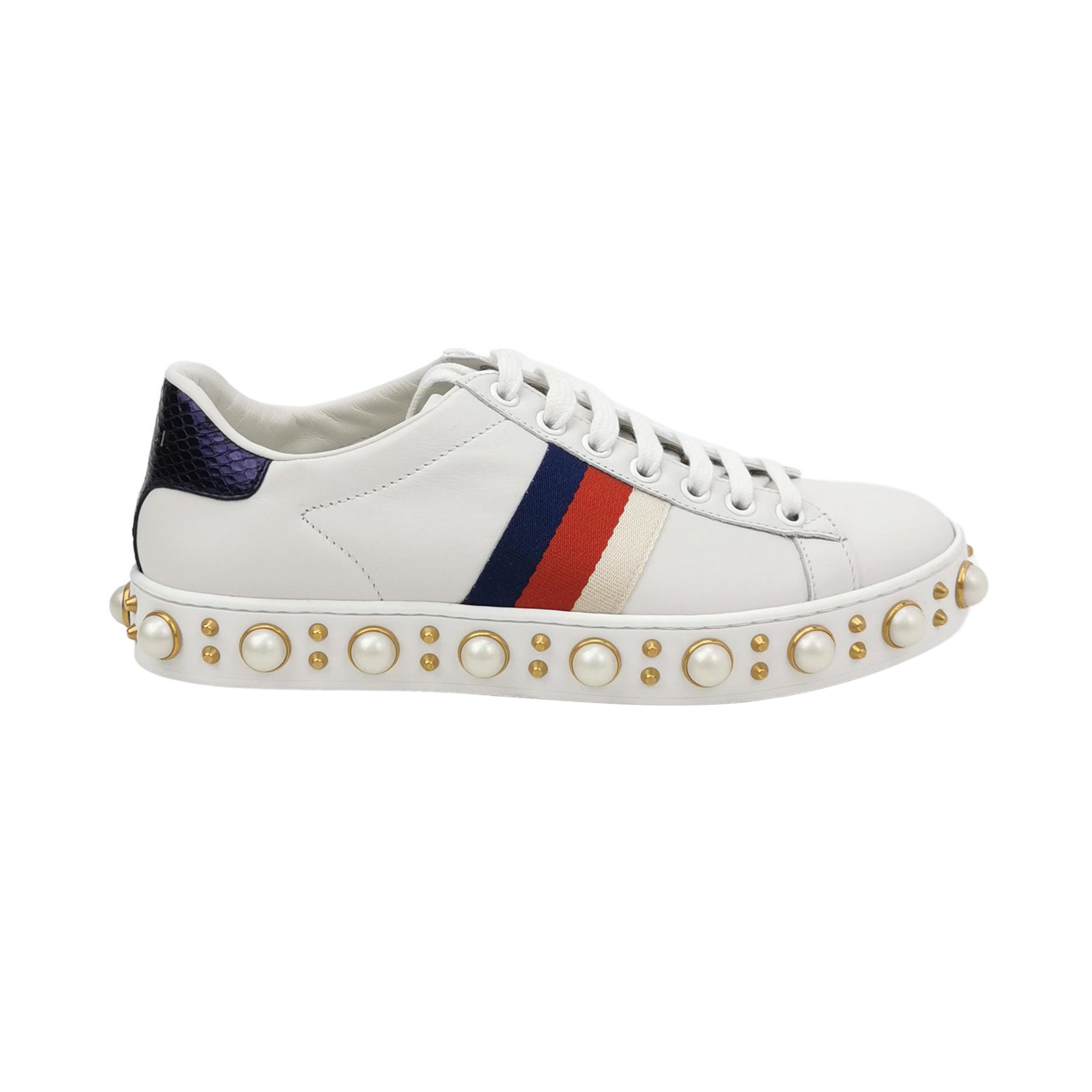 Gucci Gucci Women 5-5 Lowtop Sneakers Size US 5.5 / IT 35.5 - 1 Thumbnail