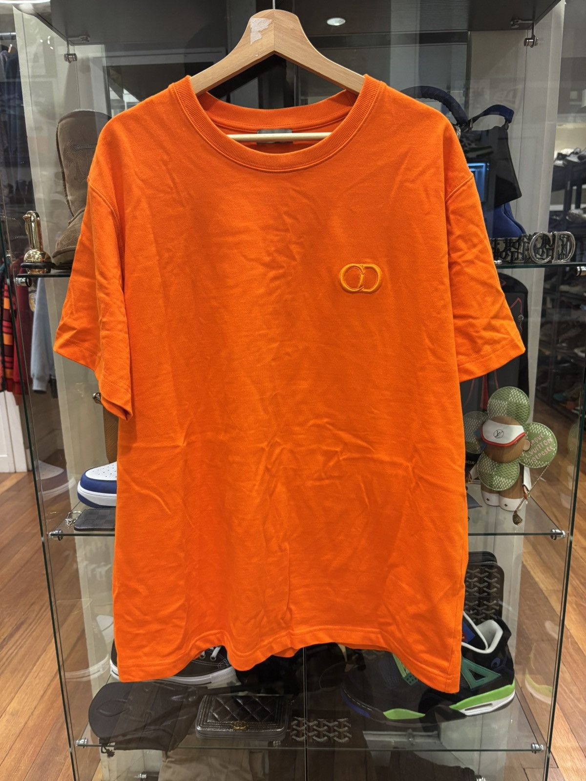 Dior Dior Icon Tee - Orange Size US XXL / EU 58 / 5 - 1 Thumbnail
