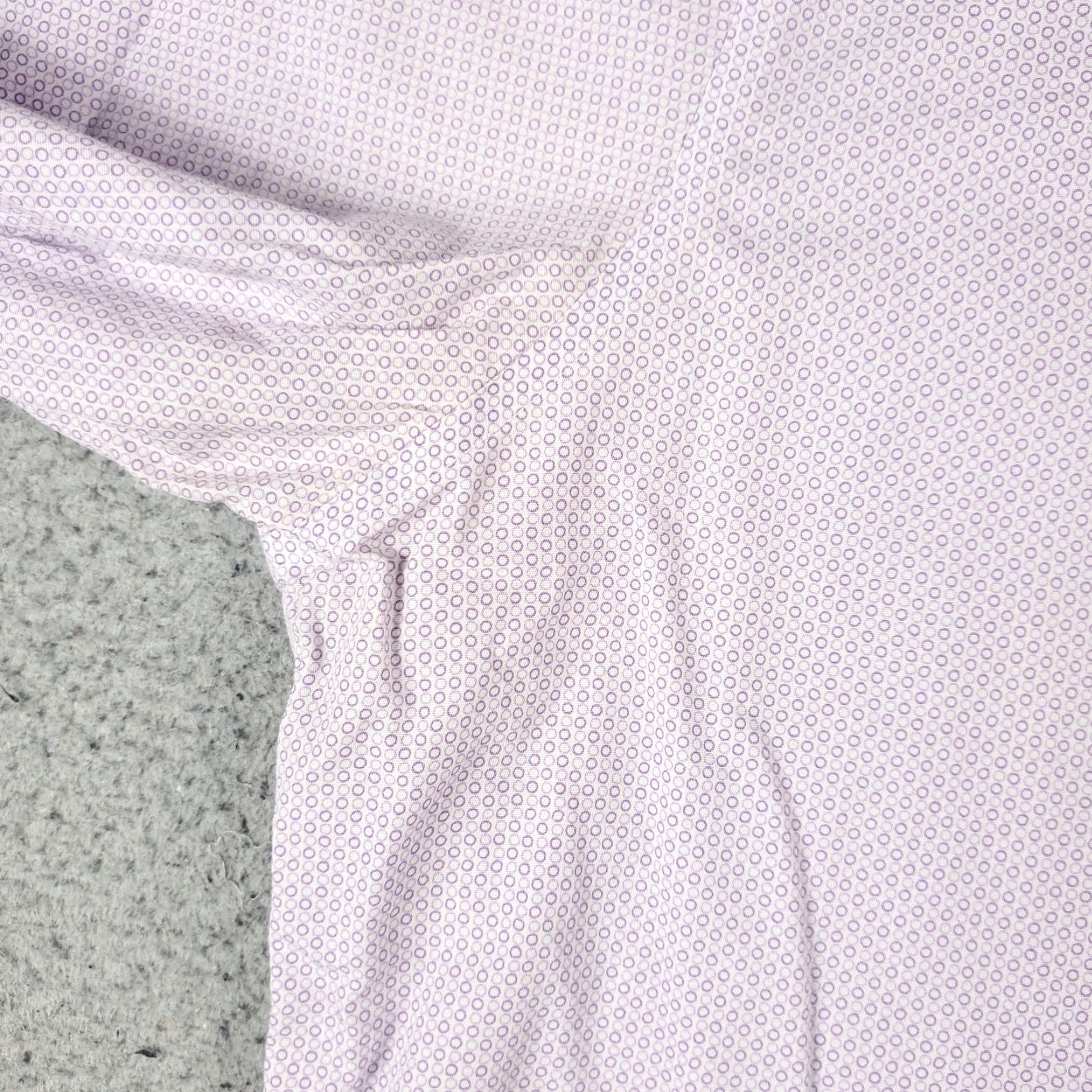 Bonobos VINTAGE Bonobos Dress Shirt Men's Size 16 Purple Cotton Long Sleeve Button Up Business Casual Formal Size 42R - 3 Thumbnail