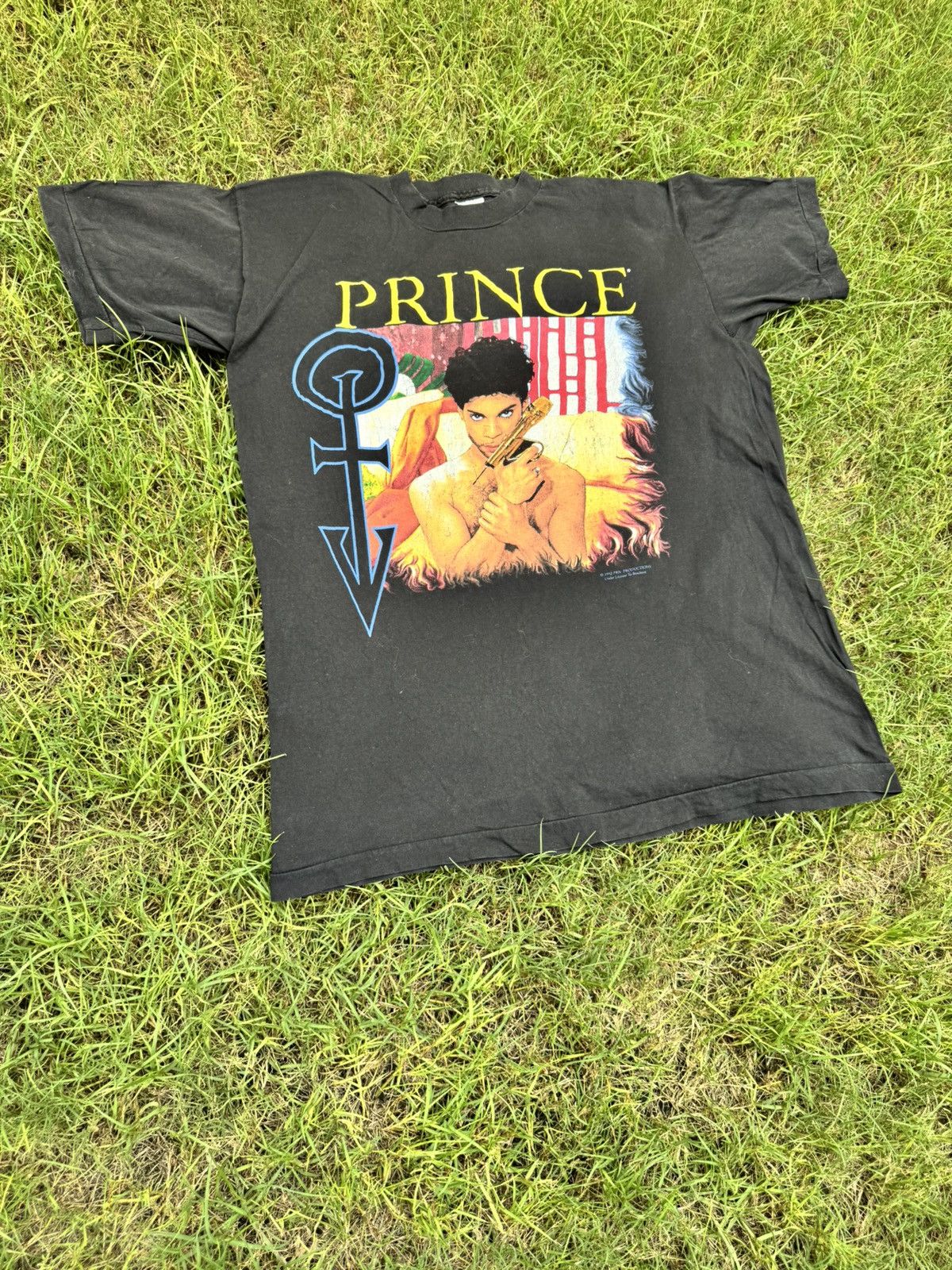 Prince Vintage 1992 Prince & The New Power Generation T-Shirt Size US XL / EU 56 / 4 - 3 Thumbnail