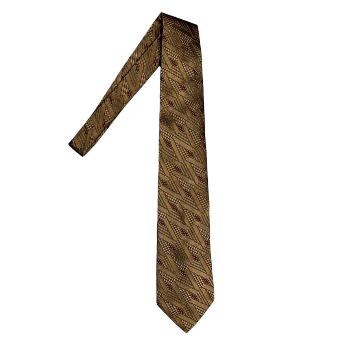 Fendi × Vintage Vintage FENDI Roma Silk Neck Tie - Designer Made in Italy Size ONE SIZE - 1 Thumbnail