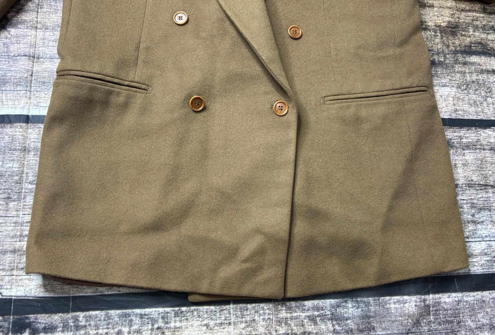 Paolo Vista Blazer Jacket Sports Coat Men 44 100% Cashmere