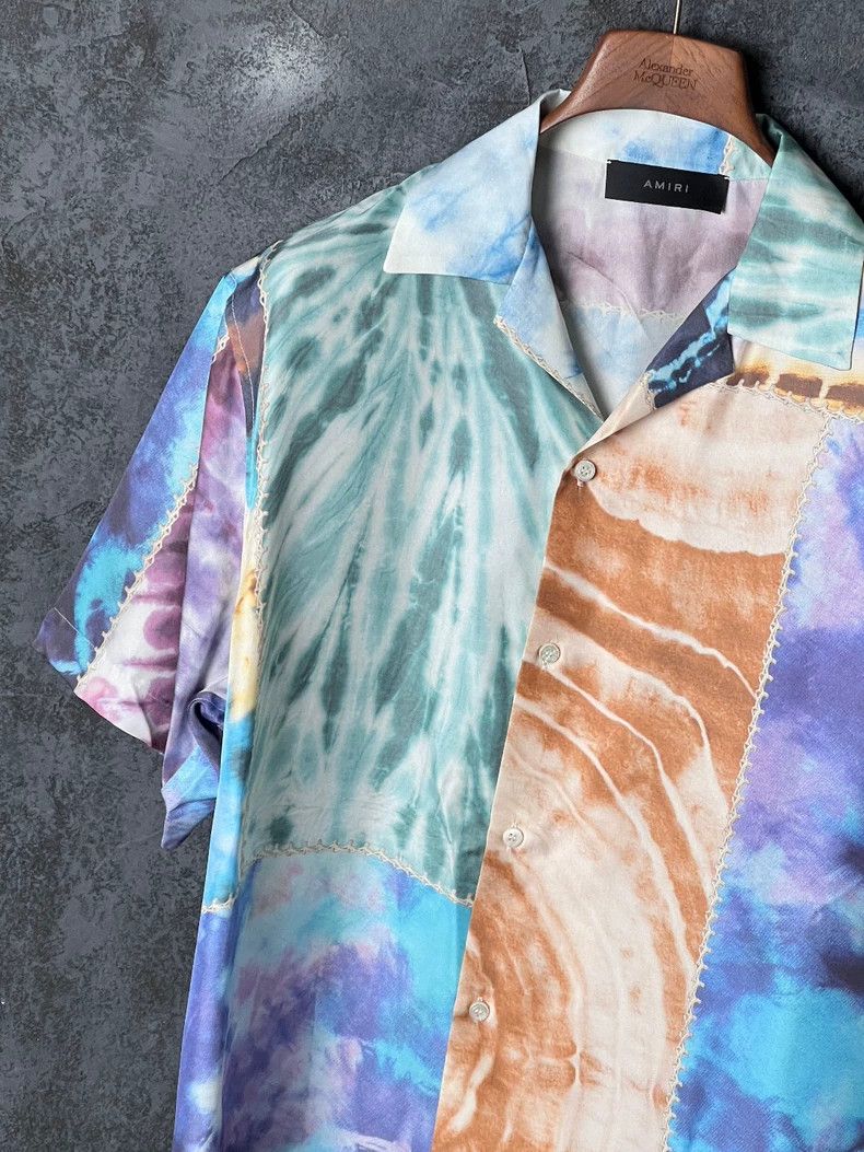 Amiri Amiri Colorful multi-element Morus alba silk short-sleeved Size US S / EU 44-46 / 1 - 5 Thumbnail