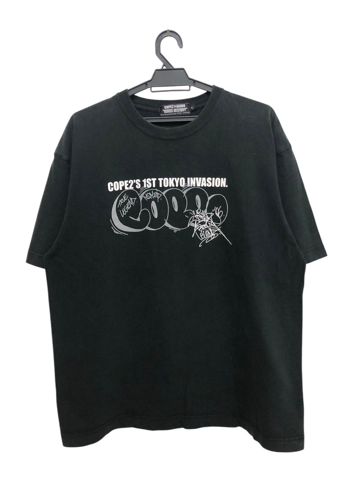 Swagger × Vintage DOPE 🔥 COPE2 KINGS DESTROY 1st TOKYO INVASION GRAFFITI TEE Size US L / EU 52-54 / 3 - 1 Thumbnail