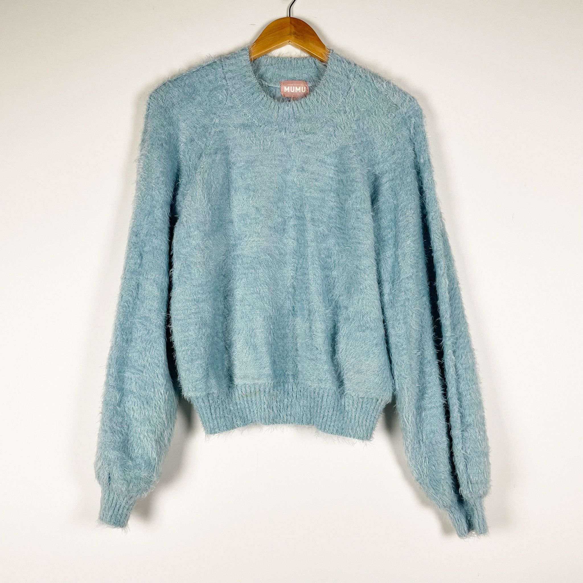 Show Me Your MuMu Show Me Your Mumu Vienna Fuzzy Knit Size S / US 4 / IT 40 - 1 Thumbnail