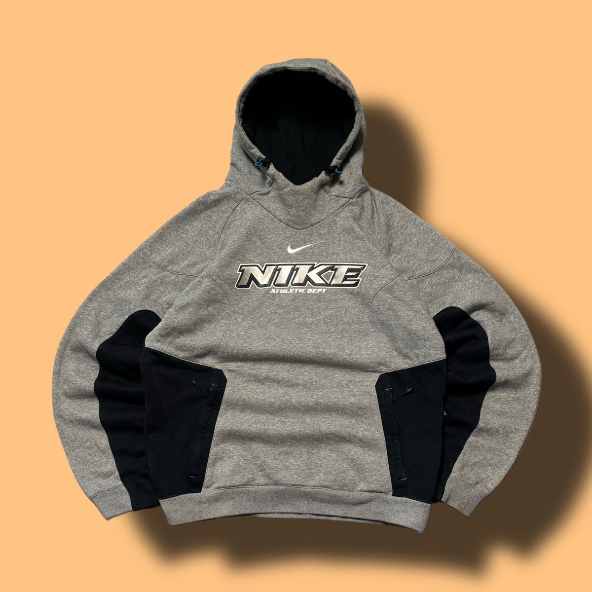 Oversized Nike Vintage Sweatshirt 00s Nike Vintage Big Logo Center