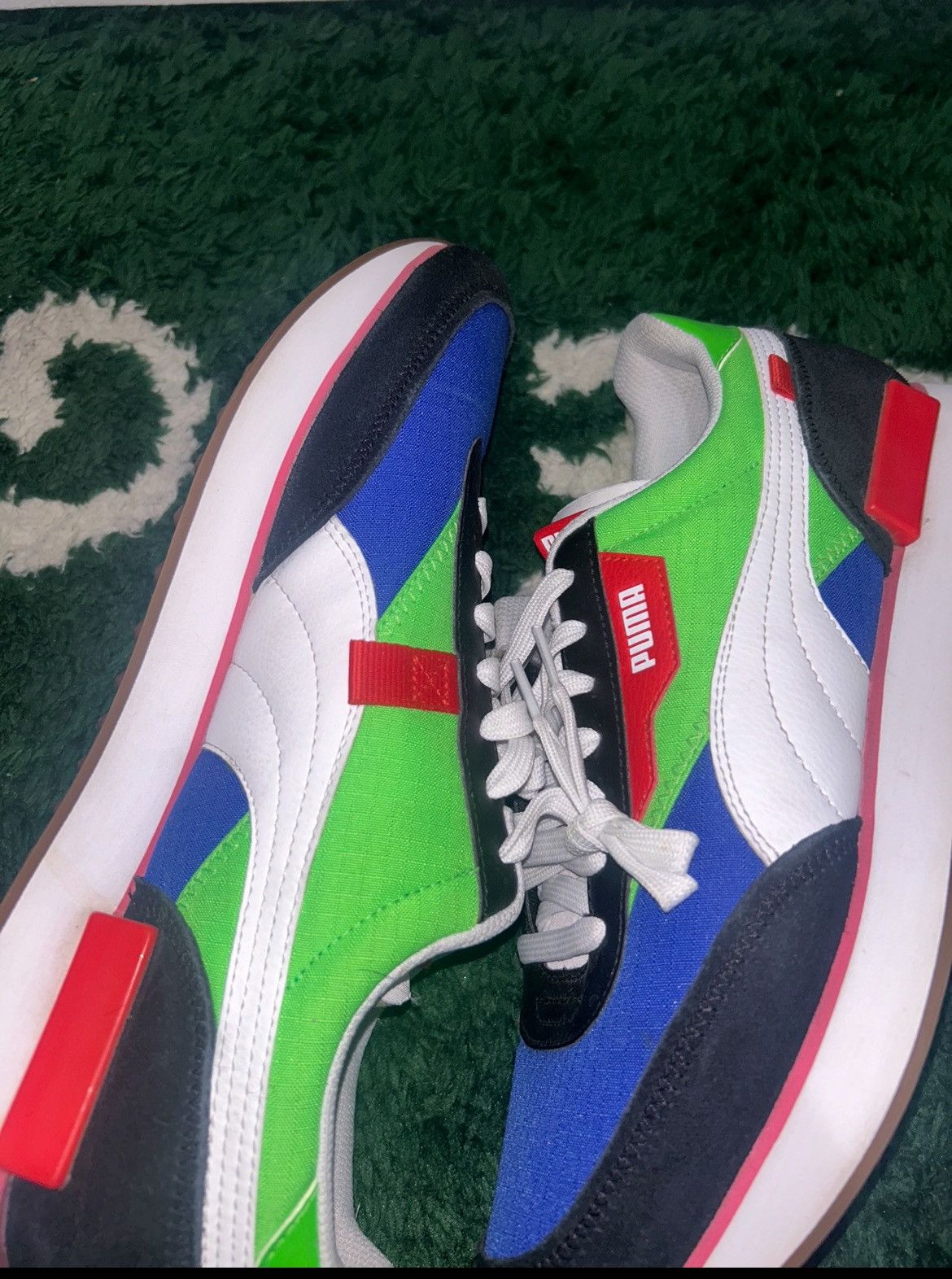 Puma mens puma sneakers size 12 Preowned No Box Size US 12 / EU 45 - 3 Thumbnail