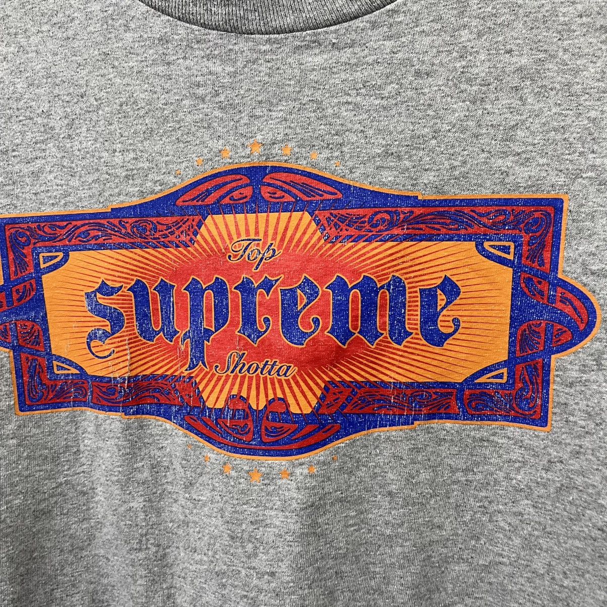 Supreme Supreme T-Shirt Big Logo Grey Size US M / EU 48-50 / 2 - 5 Thumbnail