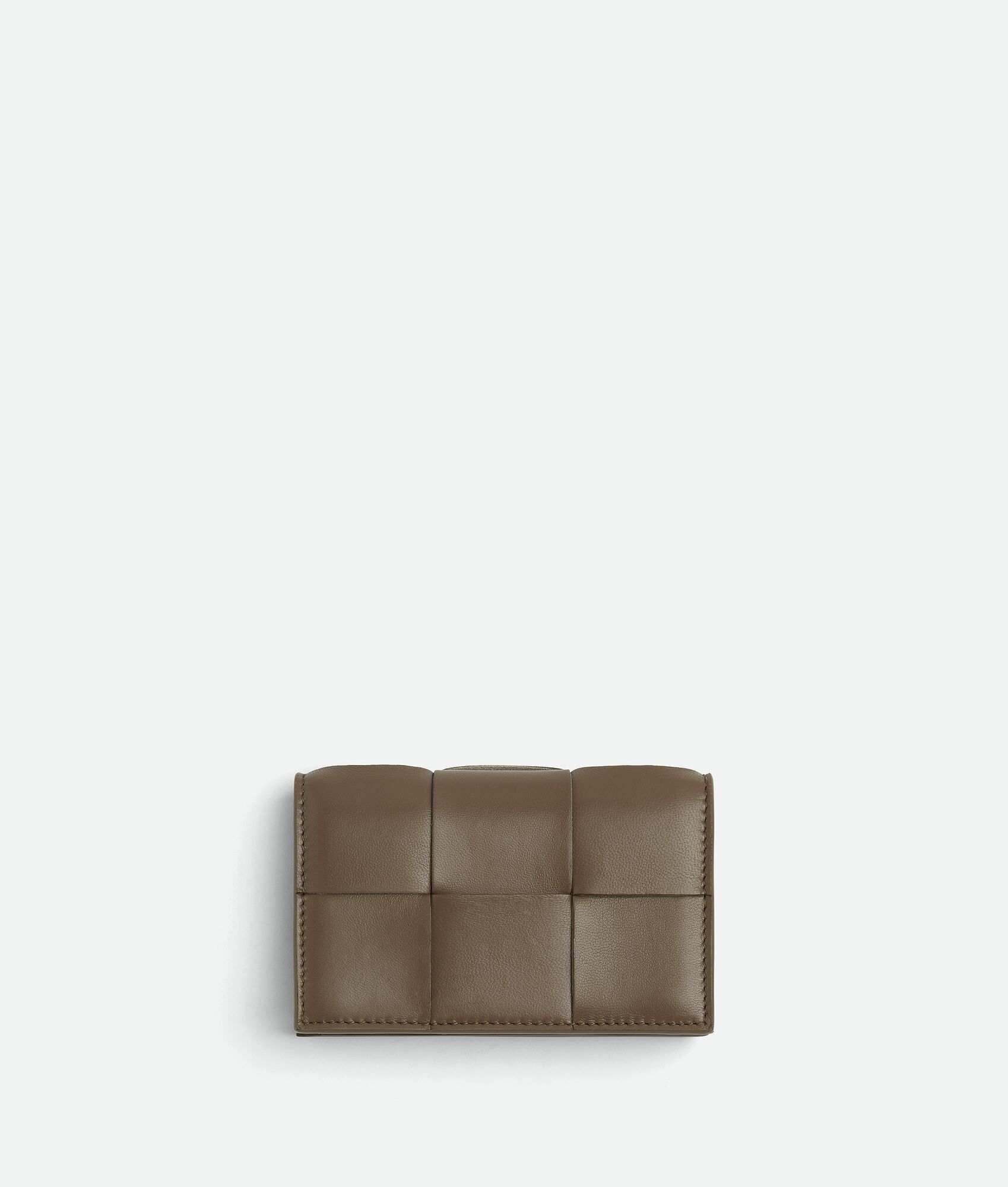 Bottega Veneta o1w1db10325 Size: OS / Cassette Business Card Case in Brown Size ONE SIZE - 3 Thumbnail