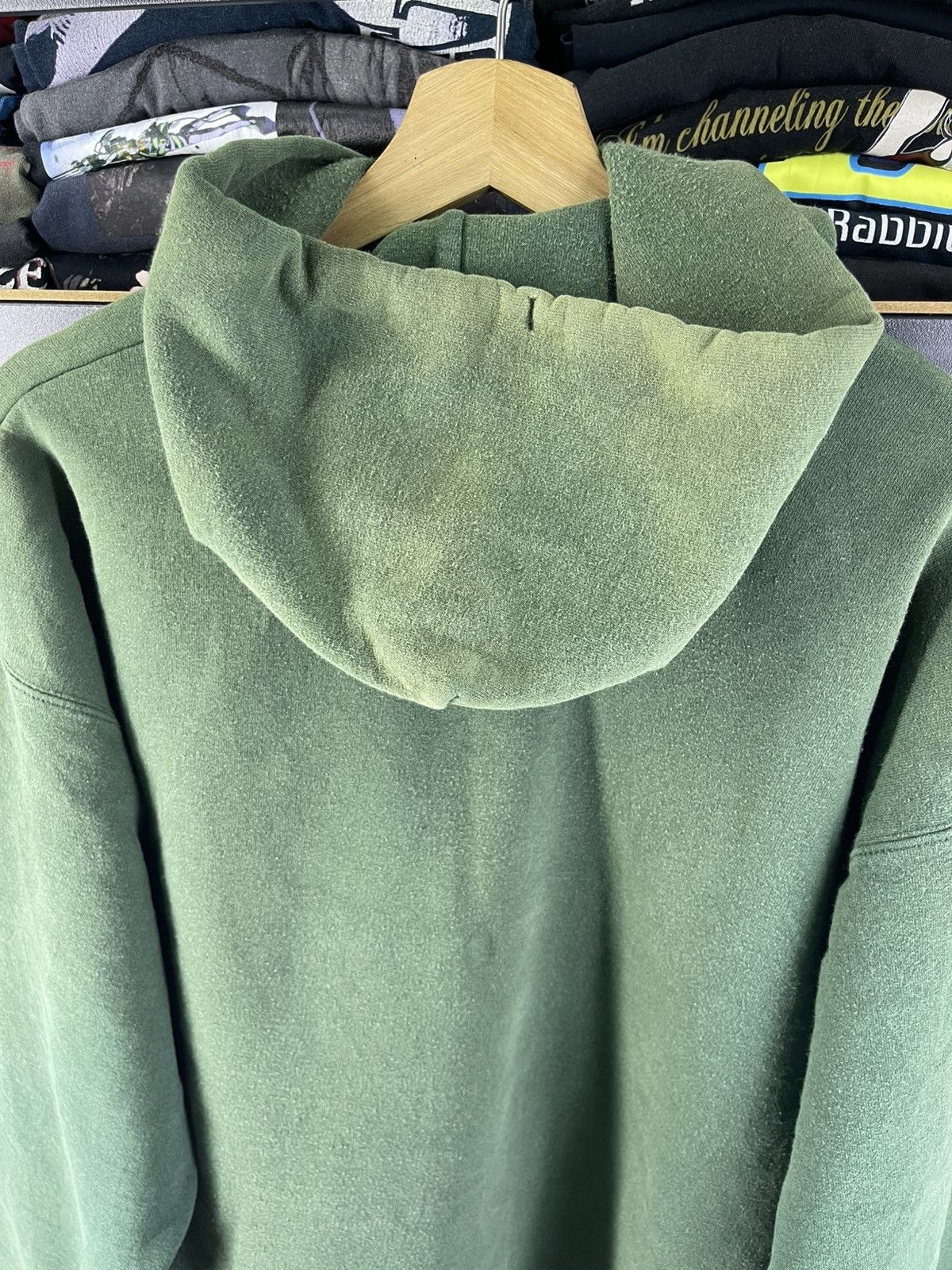 Thrasher Vintage 2000's Thrasher Megazine Flame Green Hoodie Size US M / EU 48-50 / 2 - 12 Thumbnail
