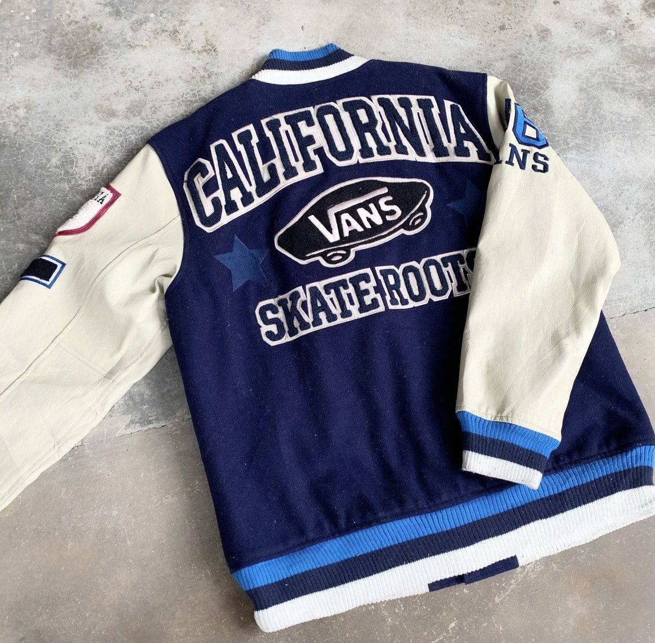 Vans Vans California Skate Roots Varsity Jacket Embroidered Logo | Grailed