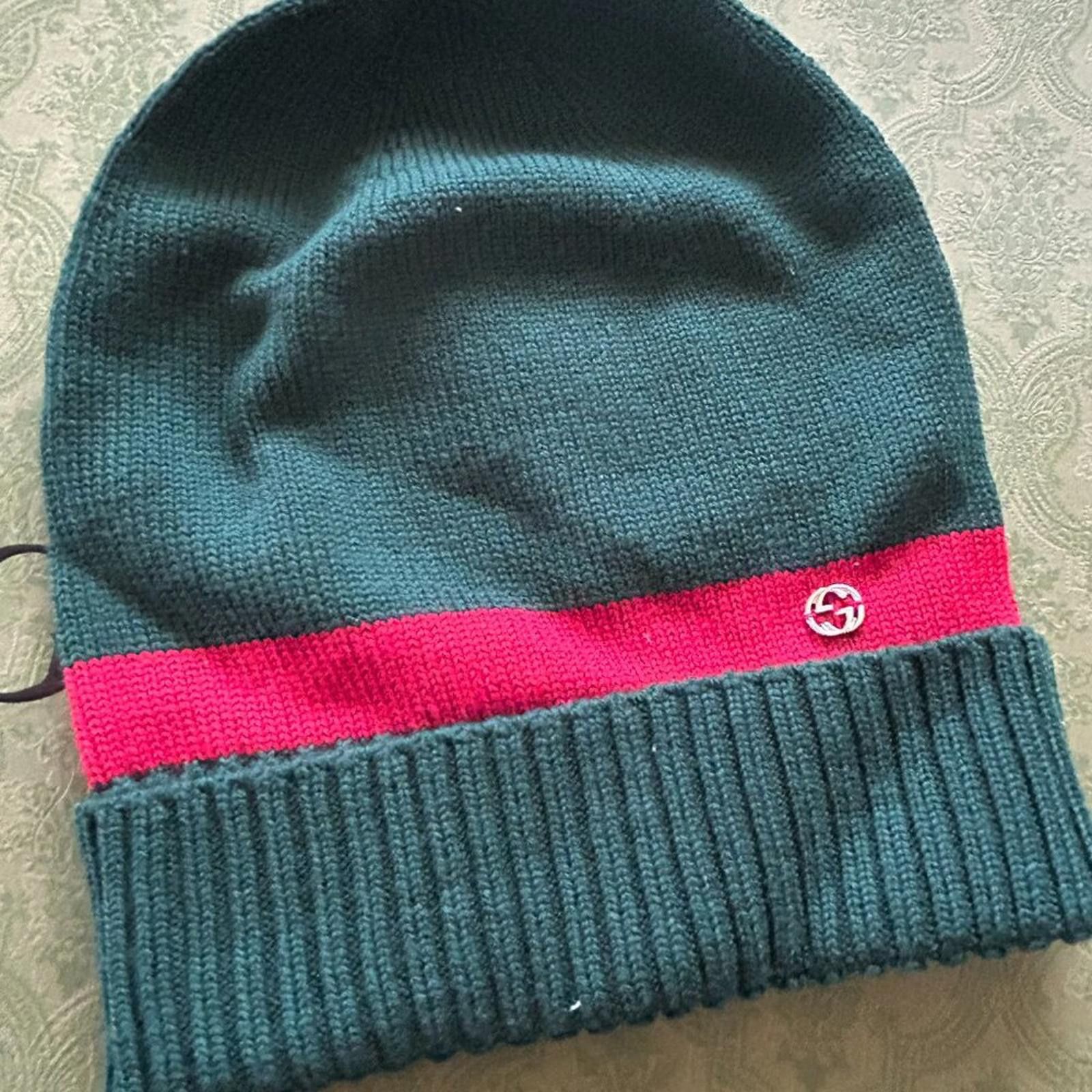 Gucci Gucci Beanie 494598 web GG interlocking Logo NWT M Size ONE SIZE - 1 Thumbnail