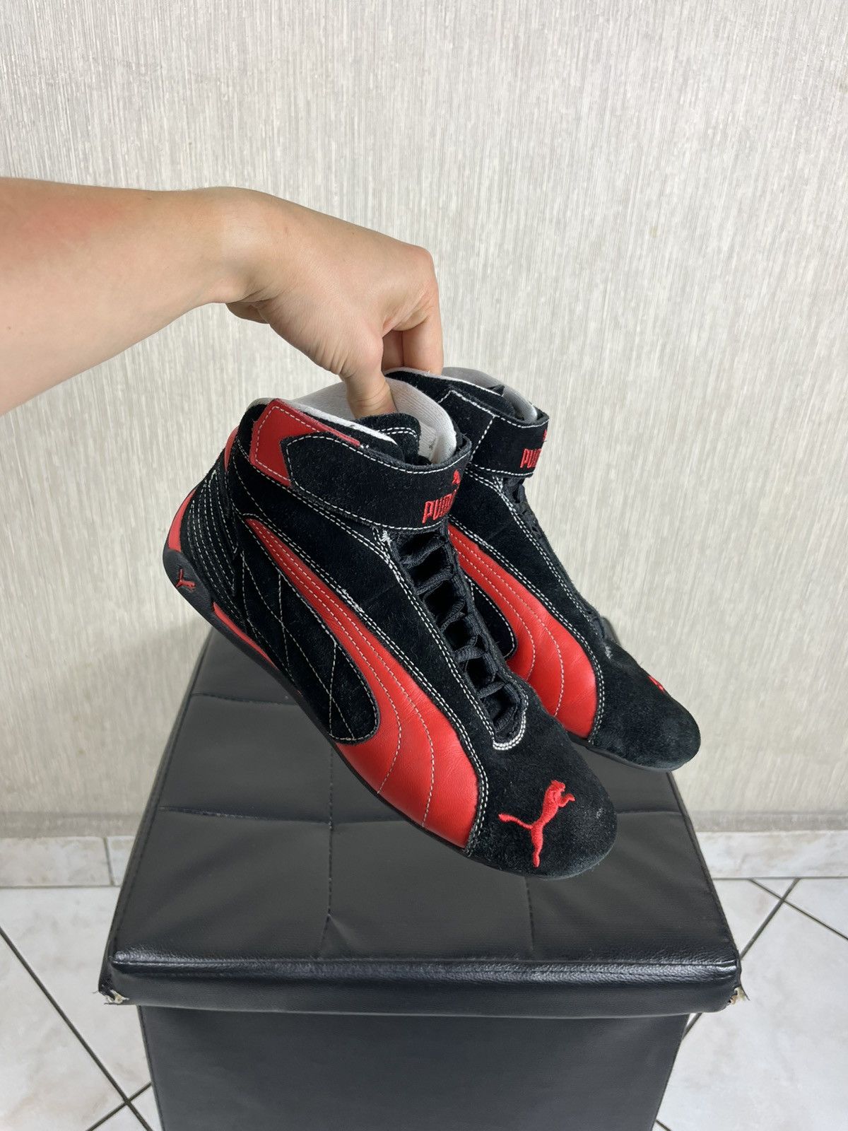 Puma × Vintage Vintage Puma y2k speed cat high racing ferrari sneaker shoes Size US 7.5 / EU 40-41 - 25 Thumbnail