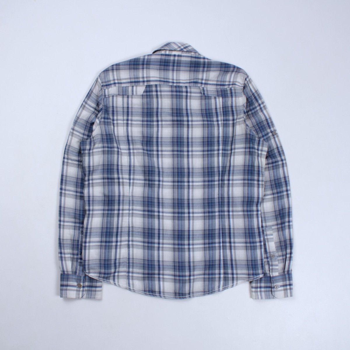 Calvin Klein × Designer CKJ Calvin Klein Jeans Lightweight Long Sleeve Plaid Shirt Size US XL / EU 56 / 4 - 13 Thumbnail