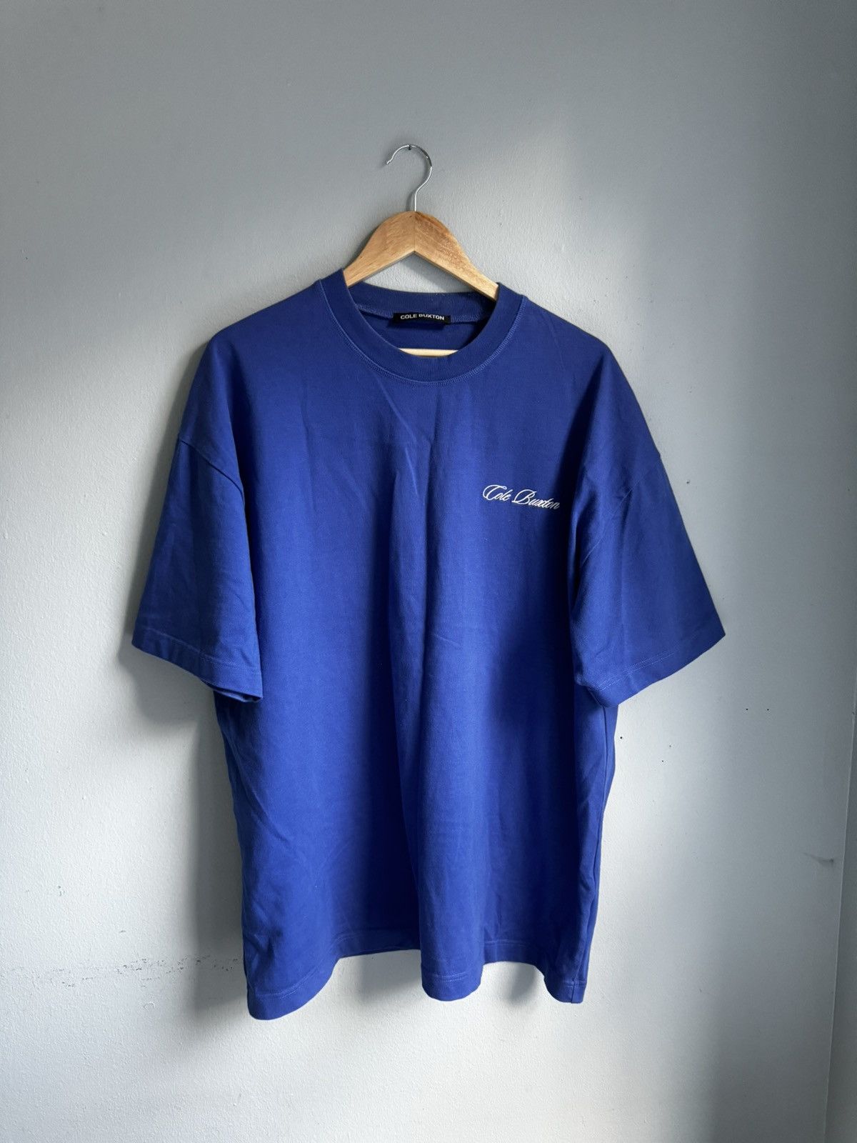 Cole Buxton Cole Buxton Embroidery T-Shirt Size US XL / EU 56 / 4 - 2 Thumbnail