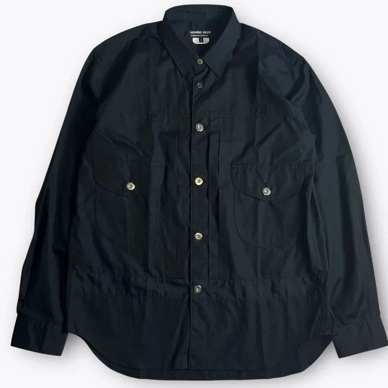 Other Comme Des Garcons Type II Pocket Long Sleeve Shirt Size US M / EU 48-50 / 2 - 1 Thumbnail
