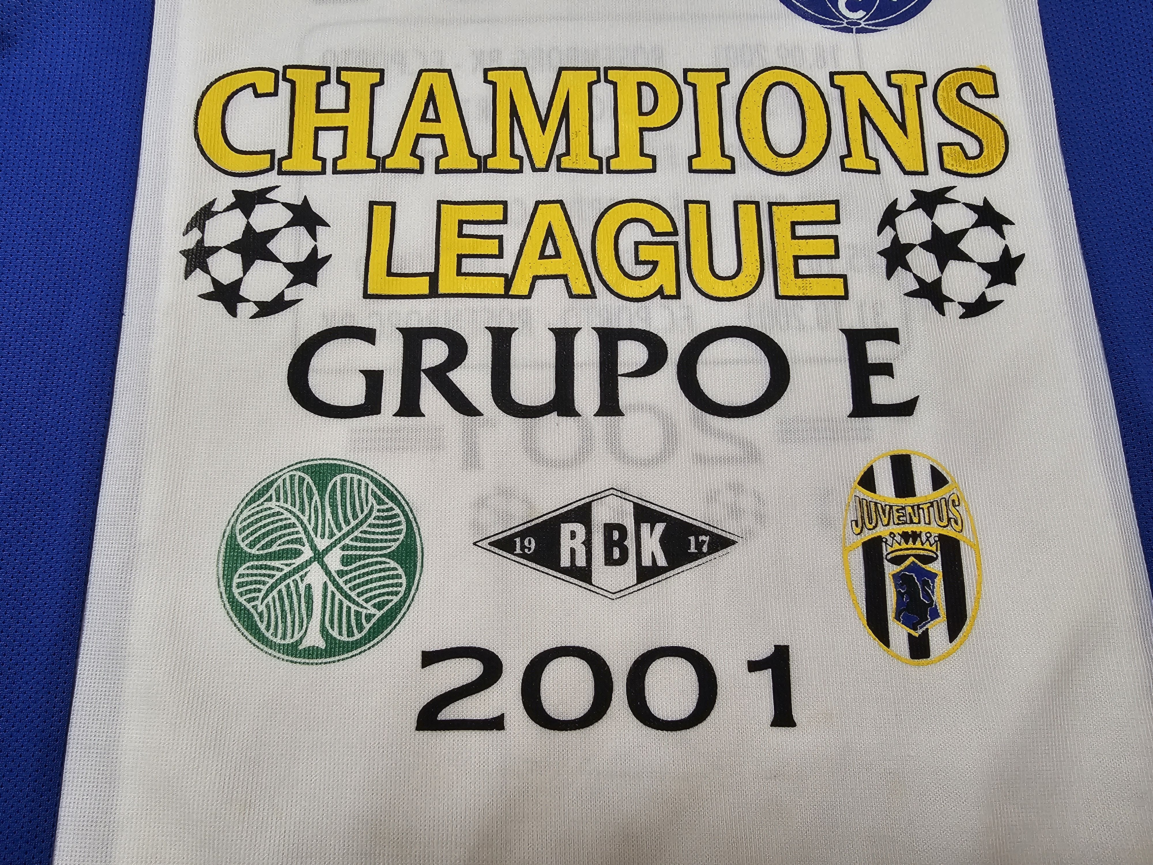 All Sport × Vintage PORTO 2001 CHAMPIONS LEAGUE FOOTBALL SHIRT SOCCER JERSEY Size US S / EU 44-46 / 1 - 5 Thumbnail