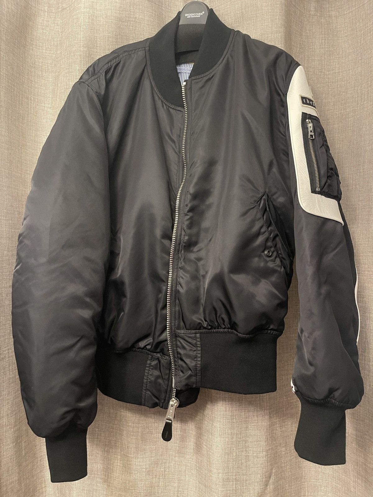 the shepherd×fragment×ALPHA MA-1 black the shepherd UNDERCOVER x