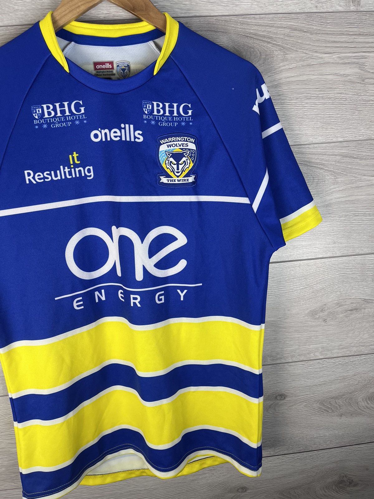 Other Mens rugby jersey size S o’neills Warrington Wolves Size US S / EU 44-46 / 1 - 4 Thumbnail