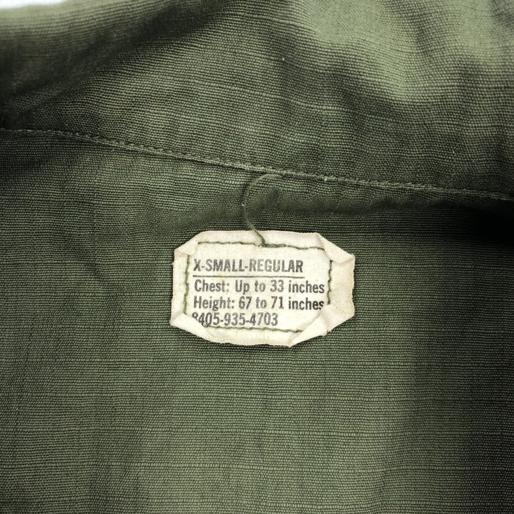 Vintage VINTAGE BONHAM MFG. CO., INC. Field Jacket Shirt XS Olive Drab Military Army Outdoor 1969 Mens Size US XS / EU 42 / 0 - 4 Thumbnail