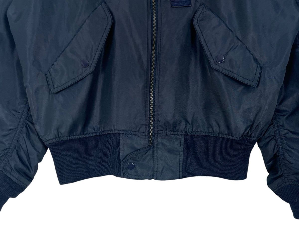 Vintage Vintage MA-1 US Air Force Jacket United Workers Issue Size US L / EU 52-54 / 3 - 7 Thumbnail