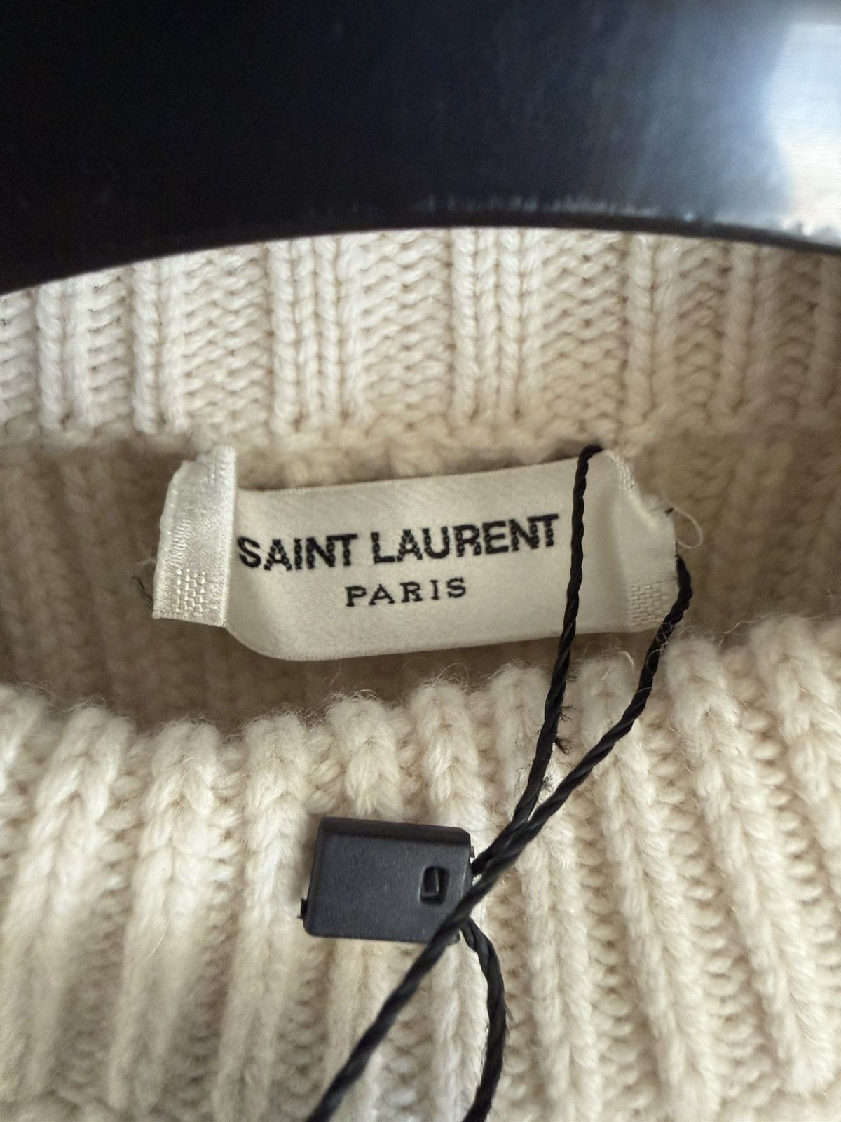 Saint Laurent Paris Saint Laurent Wool Cashmere Blend Knitted Sweater Size M / US 6-8 / IT 42-44 - 8 Thumbnail