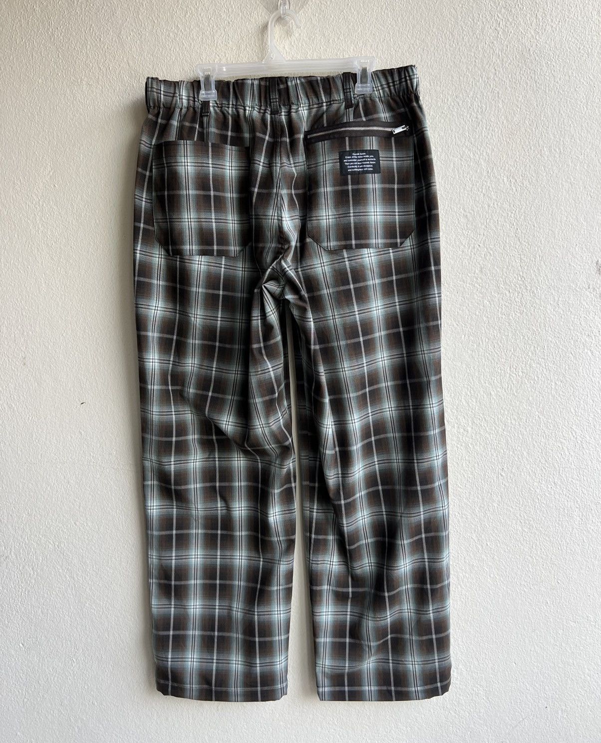 Undercover Undercover X Gu Shadow Plaids Baggy Wide Parachute Trouser Size US 34 / EU 50 - 18 Thumbnail