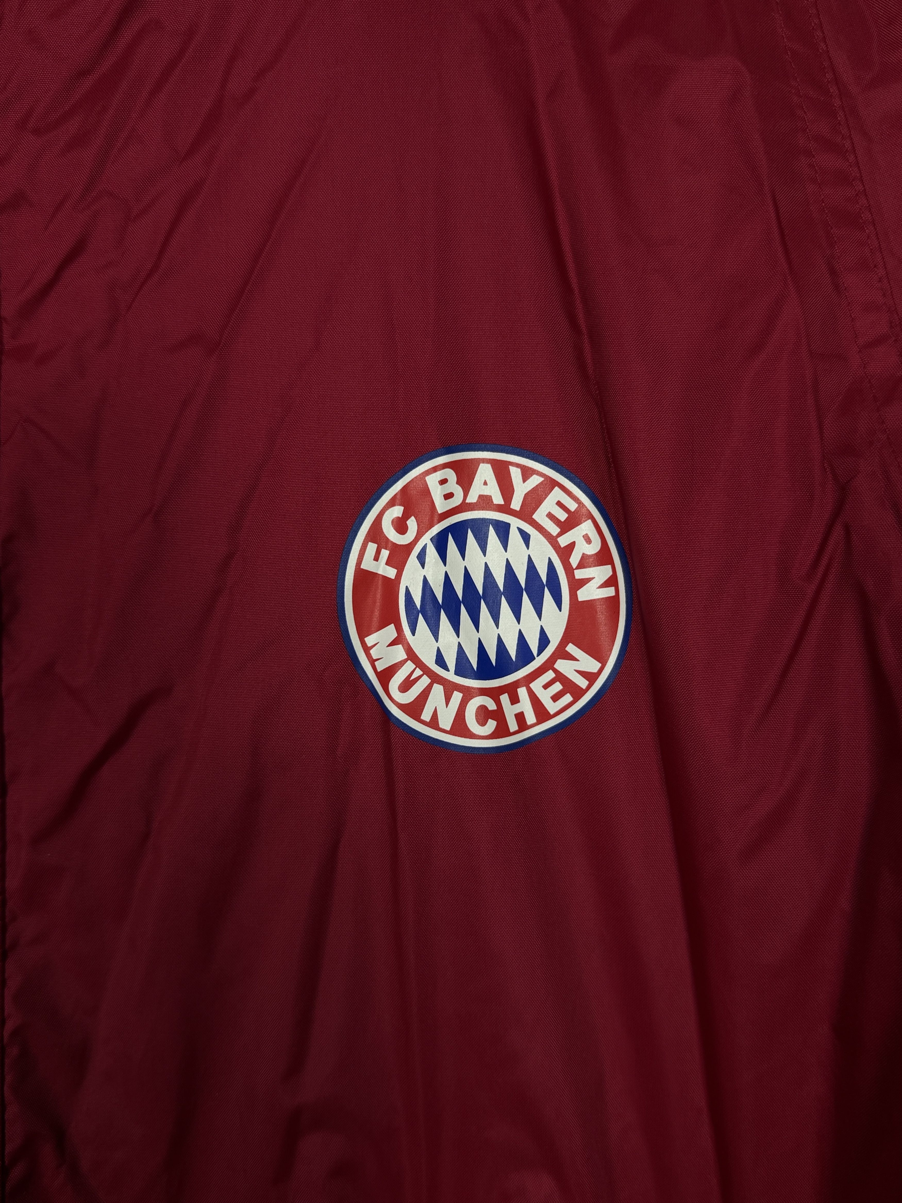 Adidas Adidas Bayern Munich windbreaker waterproof 2003 vintage Size US L / EU 52-54 / 3 - 3 Thumbnail