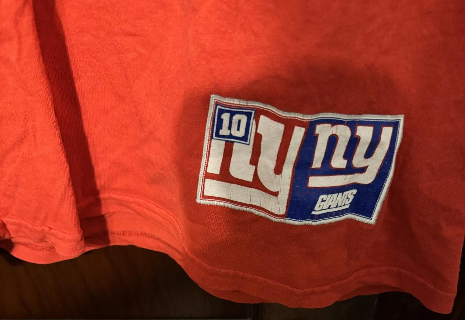 The Unbranded Brand New York Giants Eli Manning #10 Player T-Shirt Men Sz L Red Size ONE SIZE - 5 Thumbnail