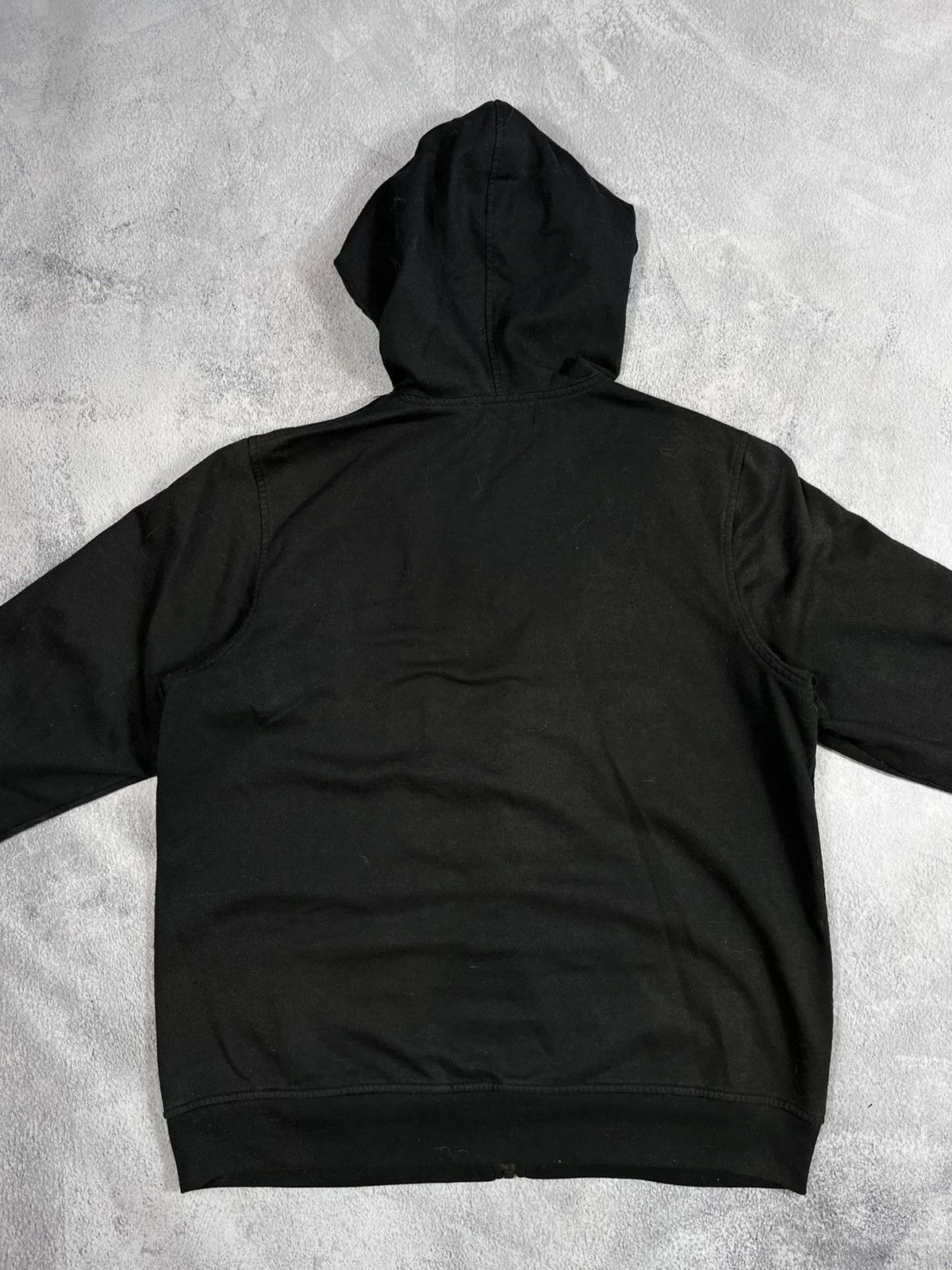 Japanese Brand × Vintage Vintage Y2K Japanese faded zip hoodie logo streetwear size M Size US M / EU 48-50 / 2 - 7 Thumbnail