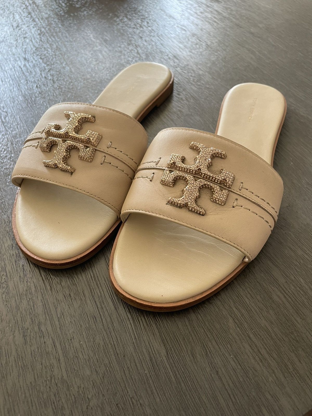 Tory Burch Tory Burch Limited Edition Everly Crystal Size US 9 / IT 39 - 1 Thumbnail