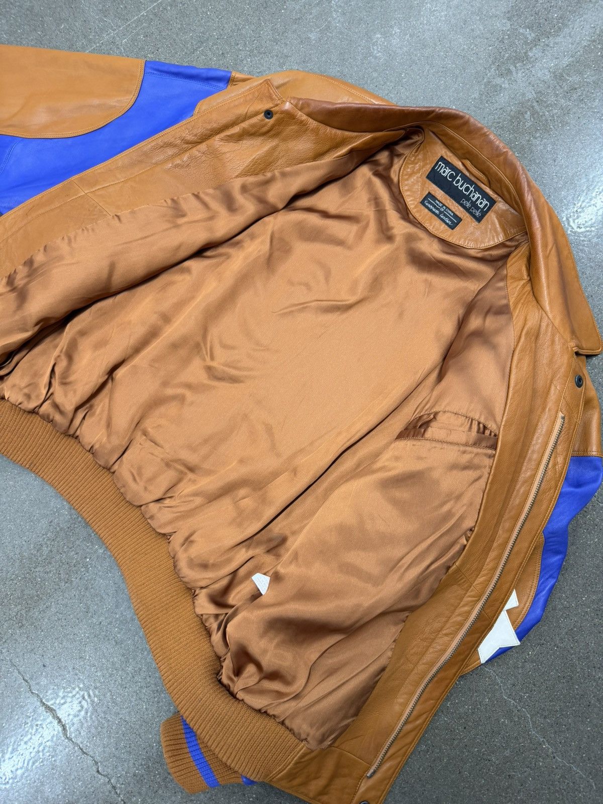 Marc Buchanan Vintage Marc Buchanan Pelle Pelle Soda Club Leather Jacket Size US L / EU 52-54 / 3 - 6 Thumbnail