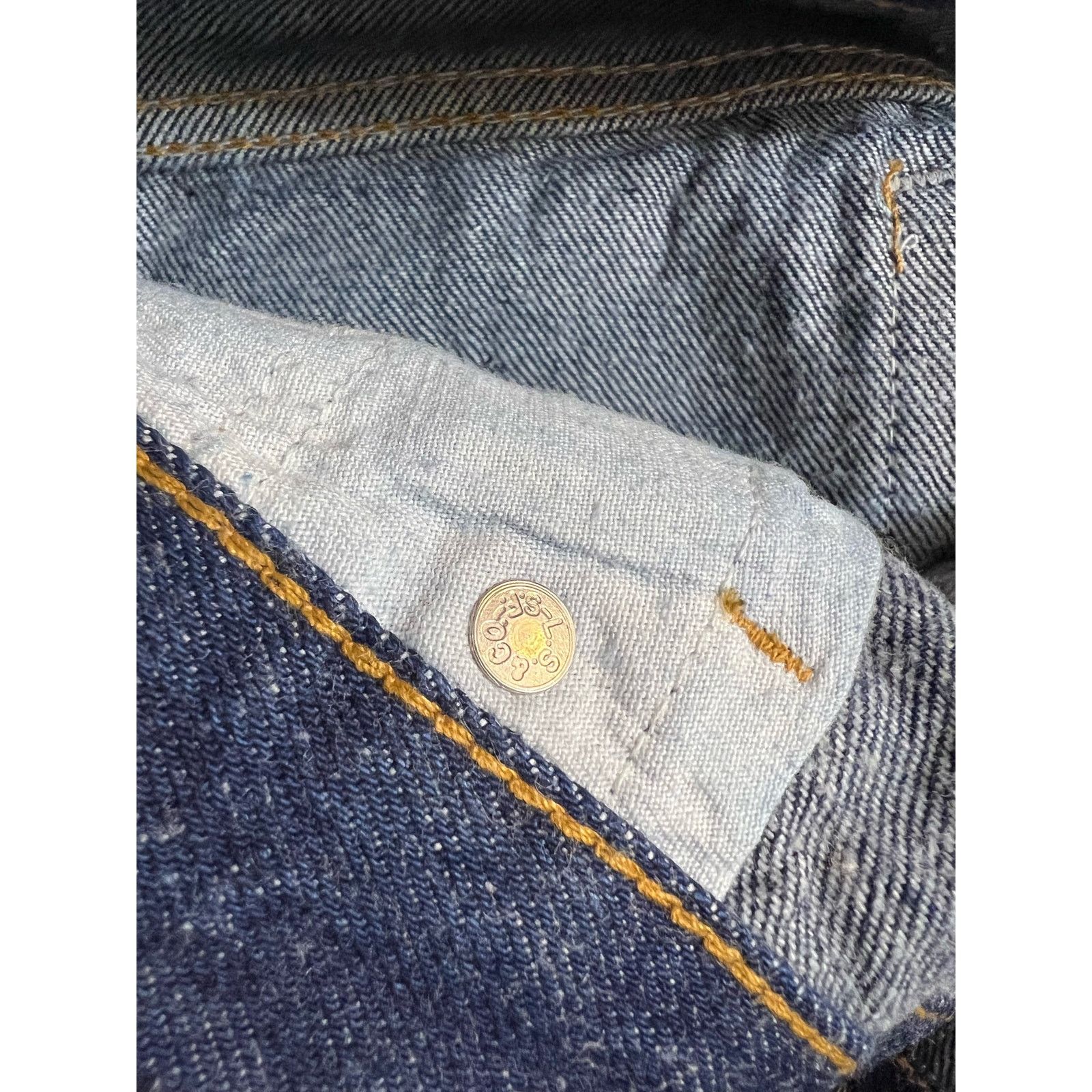 Levi's 80s Levi’s 501 Button Fly Straight Leg Jeans NWT 36x34 Size US 36 / EU 52 - 10 Thumbnail