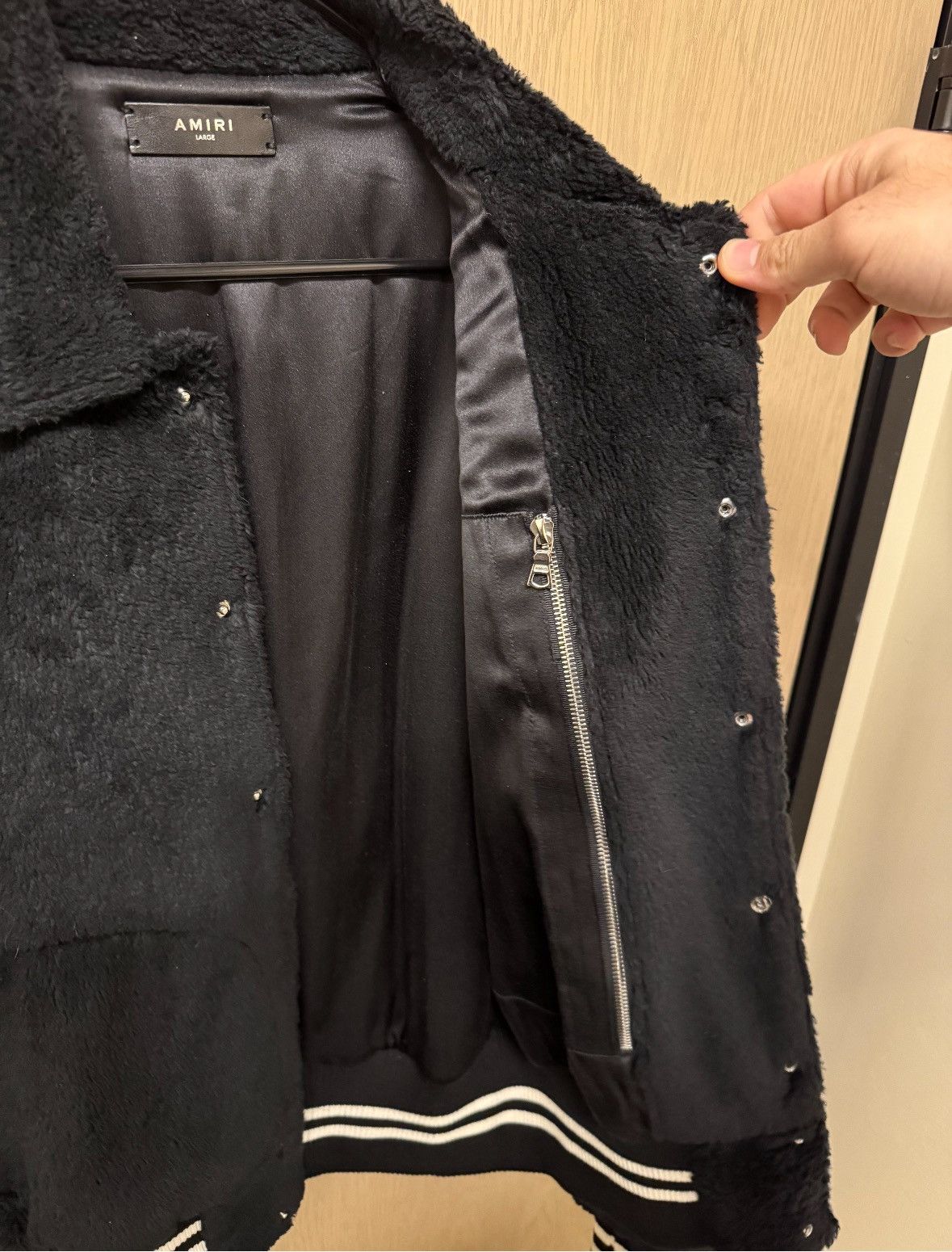 Amiri Amiri Band Sherpa Jacket Size US L / EU 52-54 / 3 - 6 Thumbnail