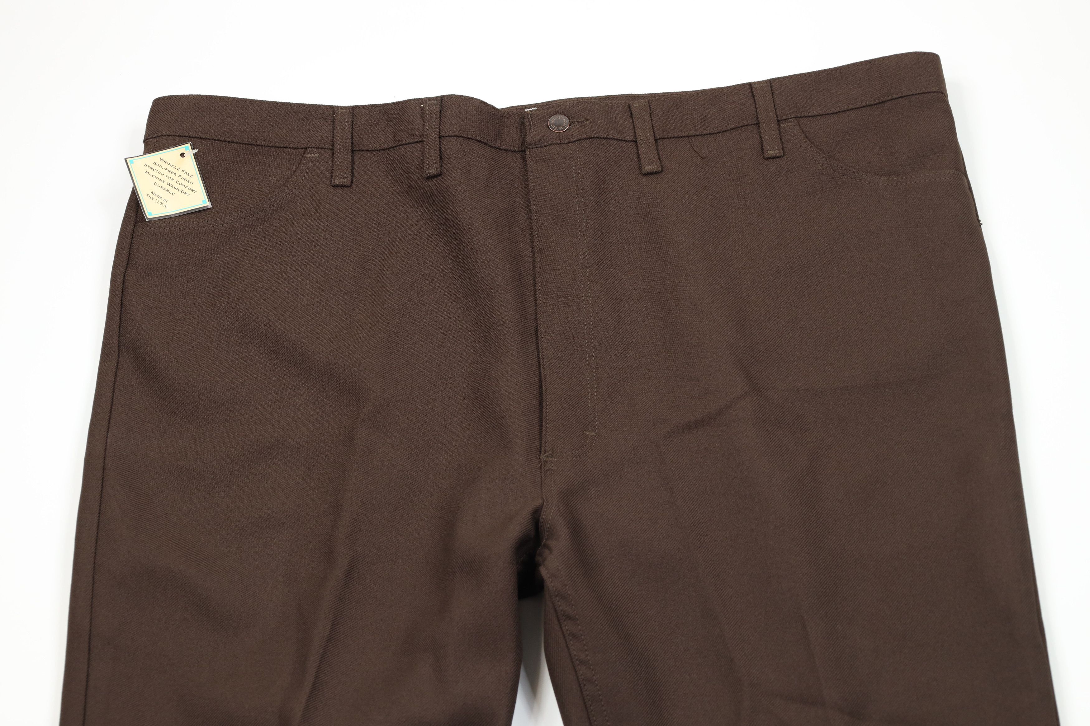 Wrangler Deadstock Vintage 90s Wrangler Bell Bottoms Chino Pants USA Size US 44 / EU 60 - 2 Thumbnail