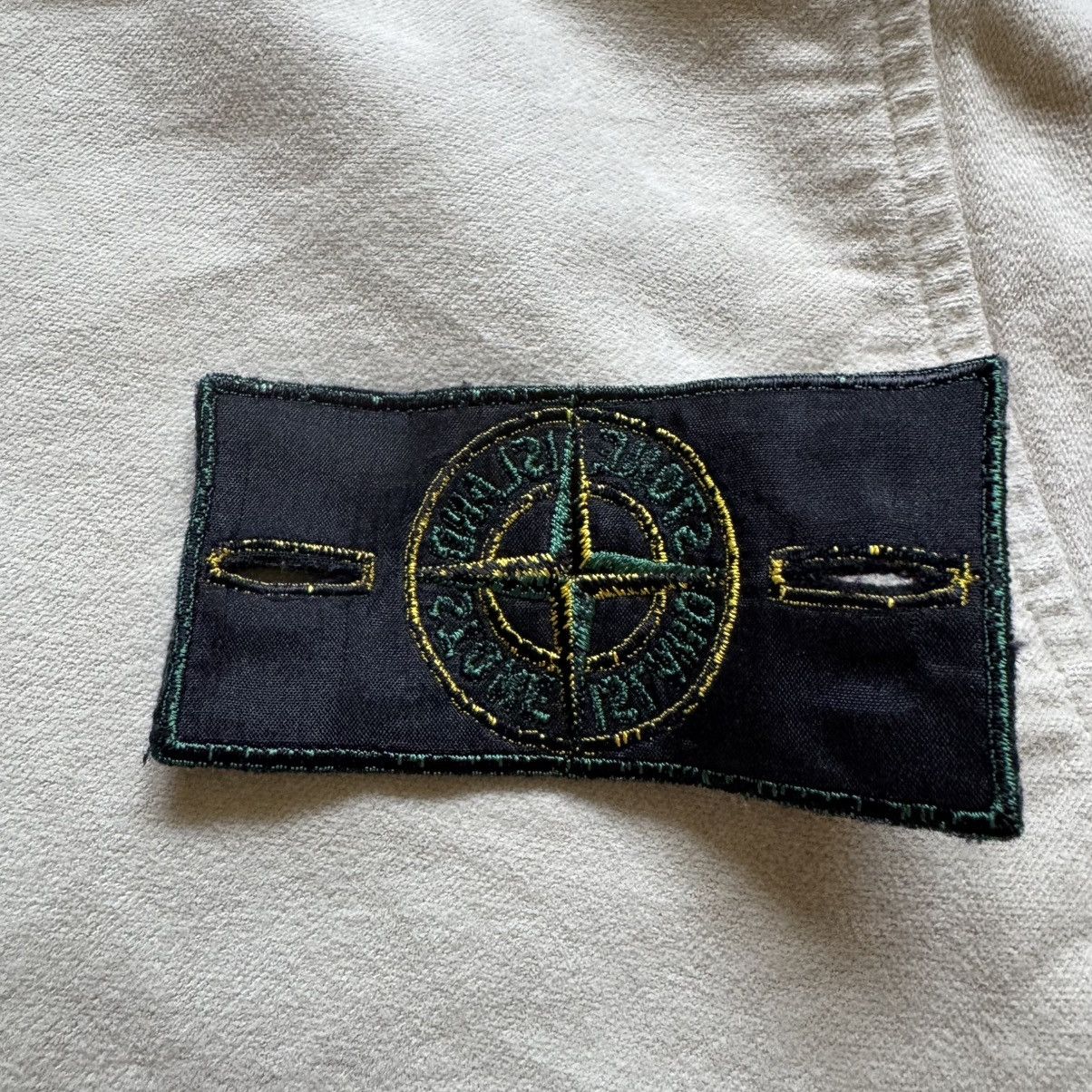Stone Island Vintage 90s beige overshirt jackst Size US XL / EU 56 / 4 - 12 Thumbnail