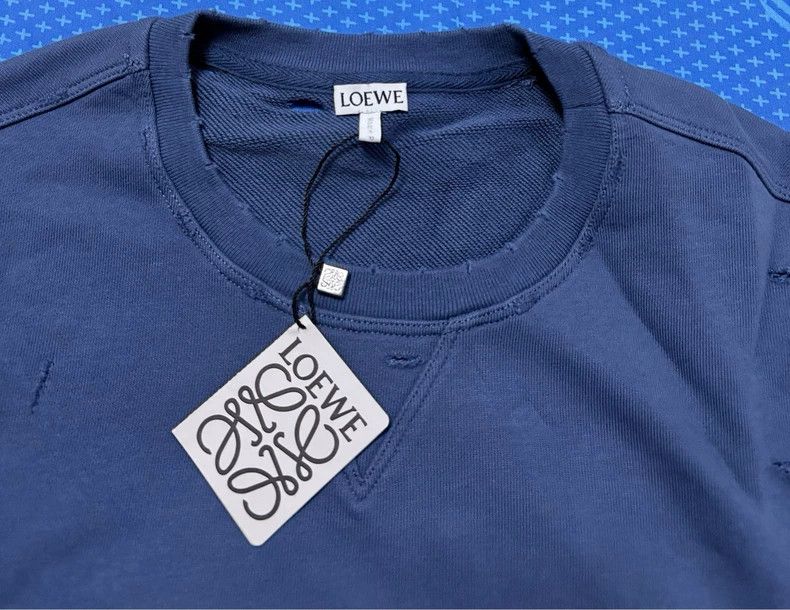 Loewe LOEWE Blue hoodie Size XS / US 0-2 / IT 36-38 - 3 Thumbnail