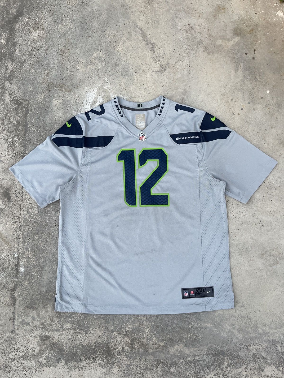NFL × Nike × Vintage Vintage Seattle Seahawks NFL Nike Jersey Size US XXL / EU 58 / 5 - 1 Thumbnail