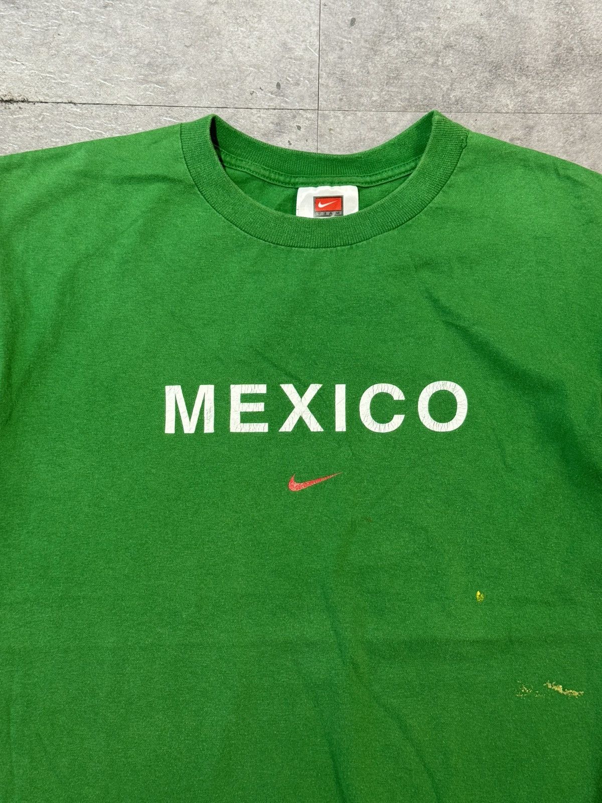 Nike Vintage Mexico 🇲🇽 00's Nike T-shirt Size US S / EU 44-46 / 1 - 2 Thumbnail