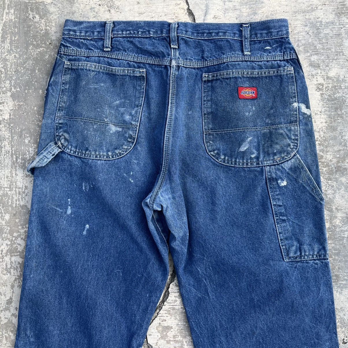 Dickies Dickies Painted Carpenter Denim Jeans Size 34x31 Size US 34 / EU 50 - 6 Thumbnail