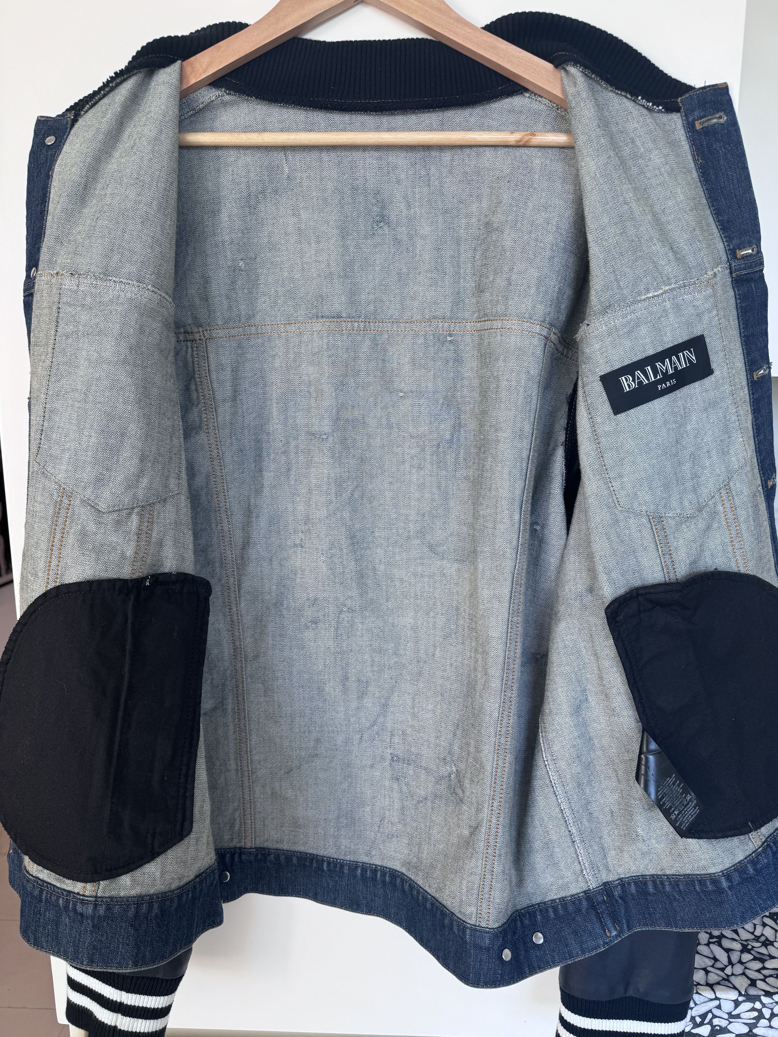 Balmain Balmain jeans and leather jacket Size US L / EU 52-54 / 3 - 4 Thumbnail