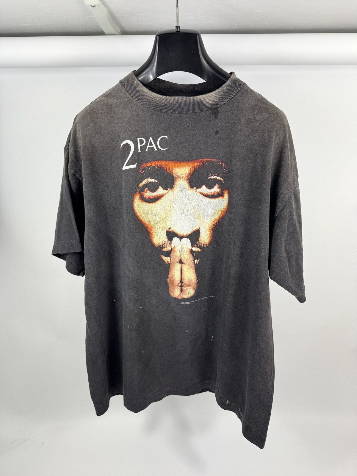 Saint Michael SAINT Mxxxxxx - 2Pac Tee Black | Grailed